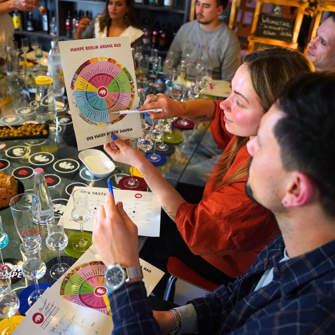 GIN TASTING MIT EIGENER GIN HERSTELLUNG: 120-150min