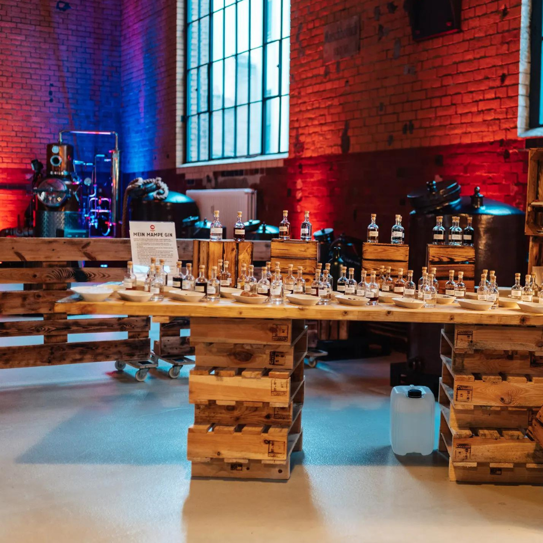 GIN TASTING MIT EIGENER GIN HERSTELLUNG 2027: 150min