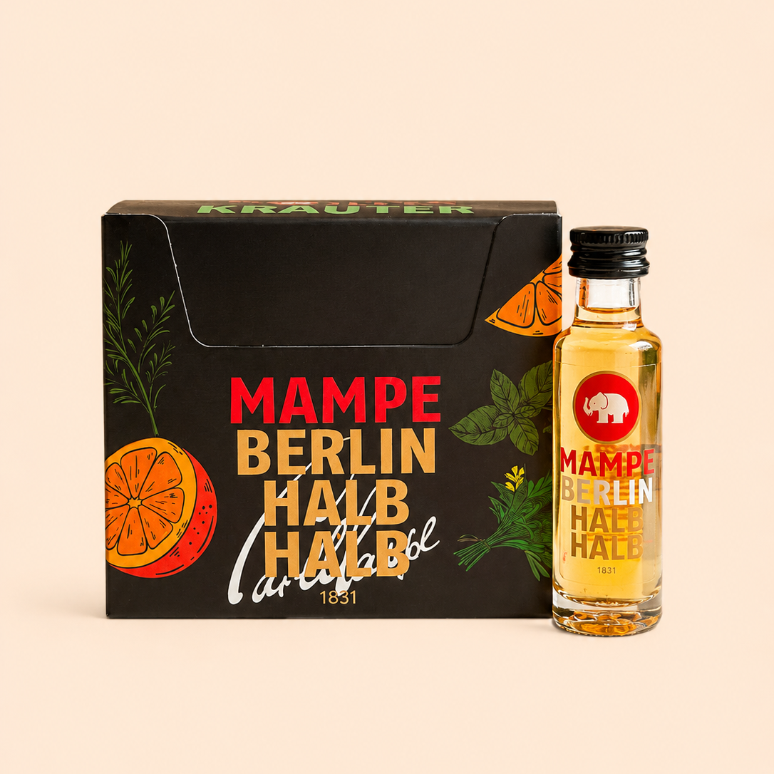 Halb&Halb 31% Minis als Würfel - 16er Pack á 0,02l Miniflasche