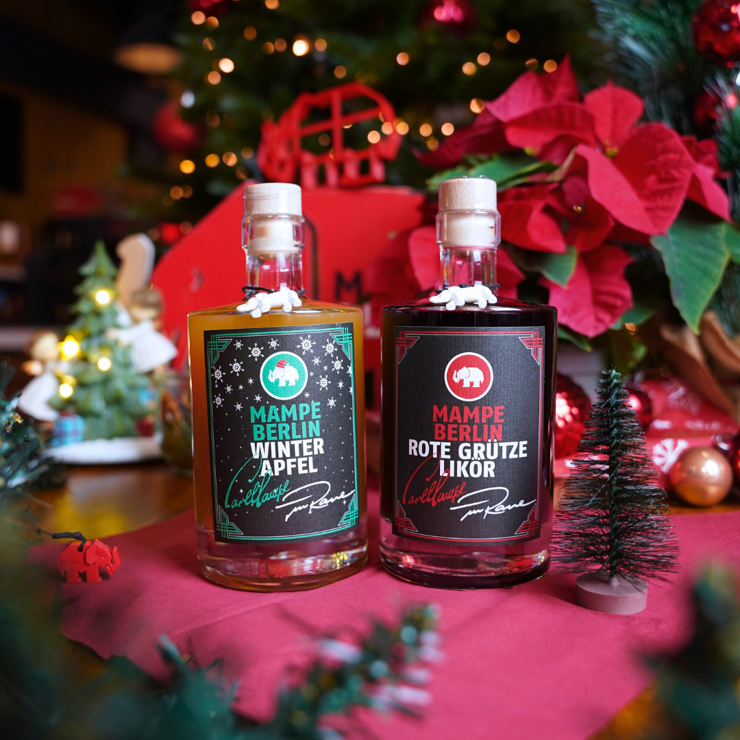 Winterapfel- & Rote-Grütze Likör