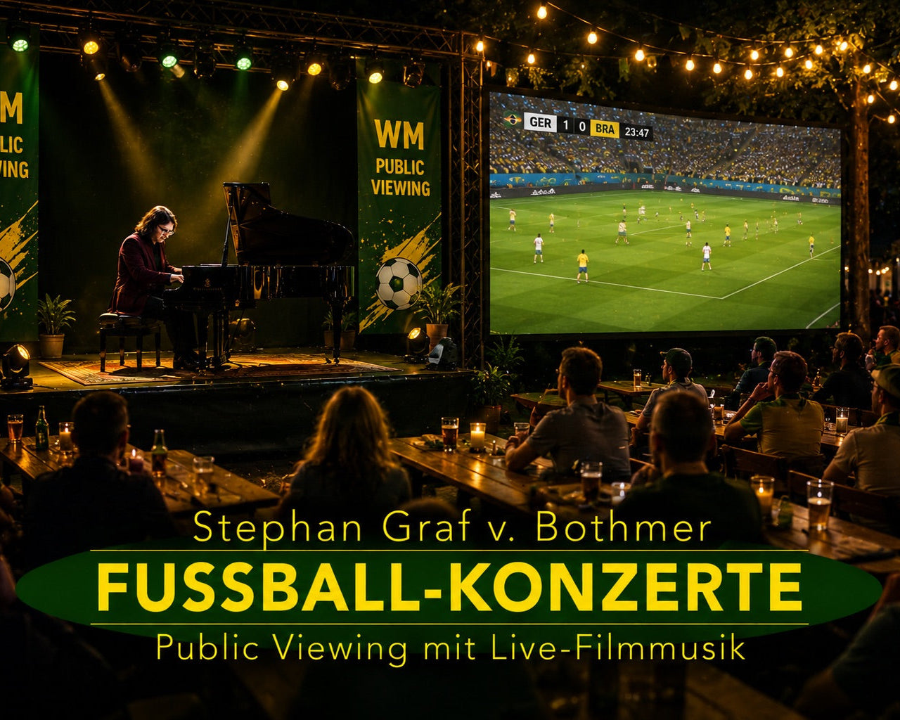Fußball-Konzert: Stephan Graf v. Bothmer