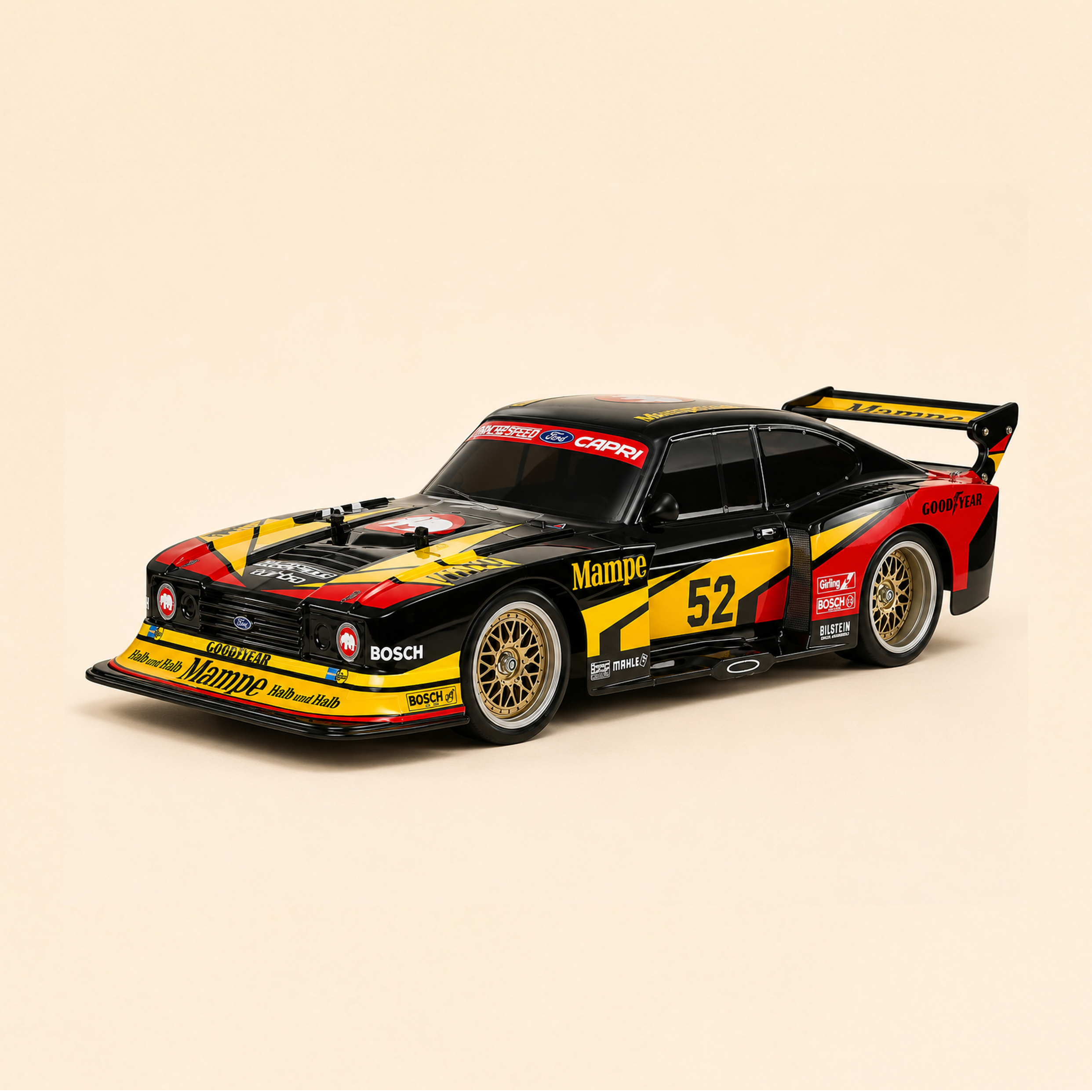 RC Car Ford Zakspeed Capri MAMPE TT-02 1:10 Ferngesteuertes Auto