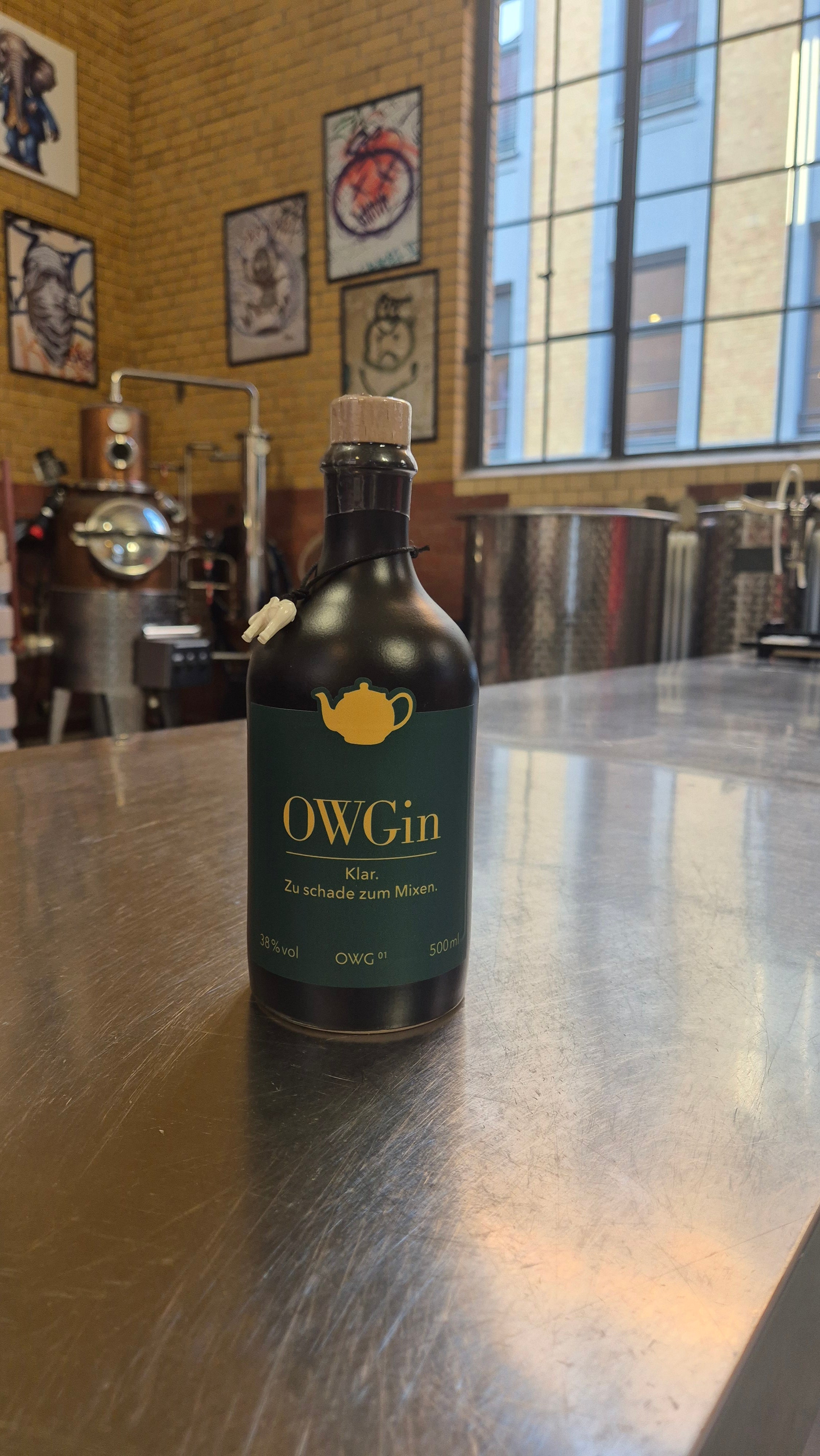 OWGin 38% 0.5l MKM jug bottle