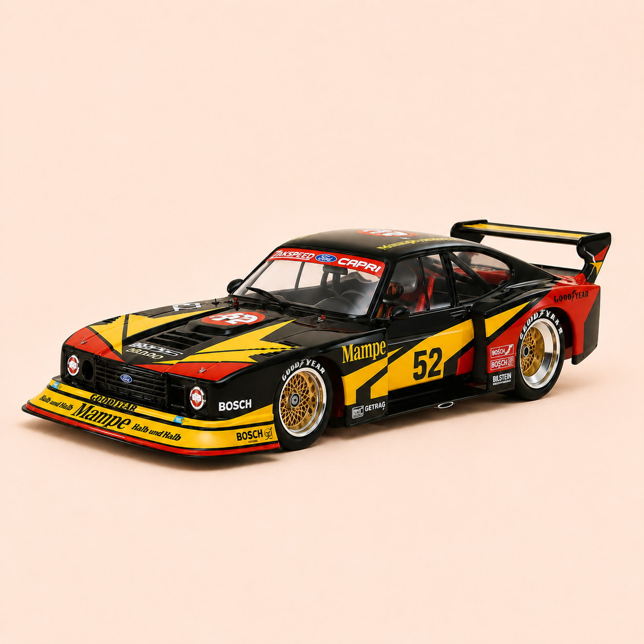 Modellauto Mampe Ford Zakspeed Capri Turbo 1:24 Tamiya