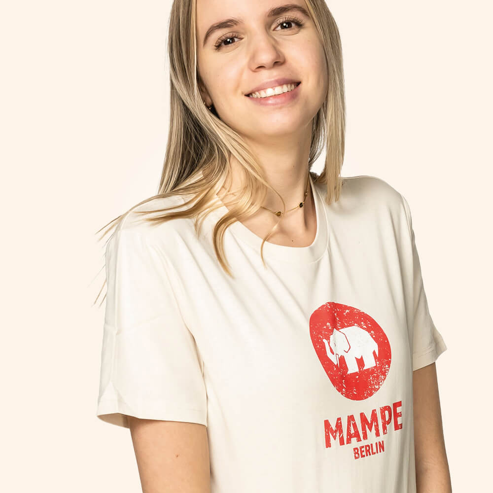 Mampe T-shirt white (unisex)