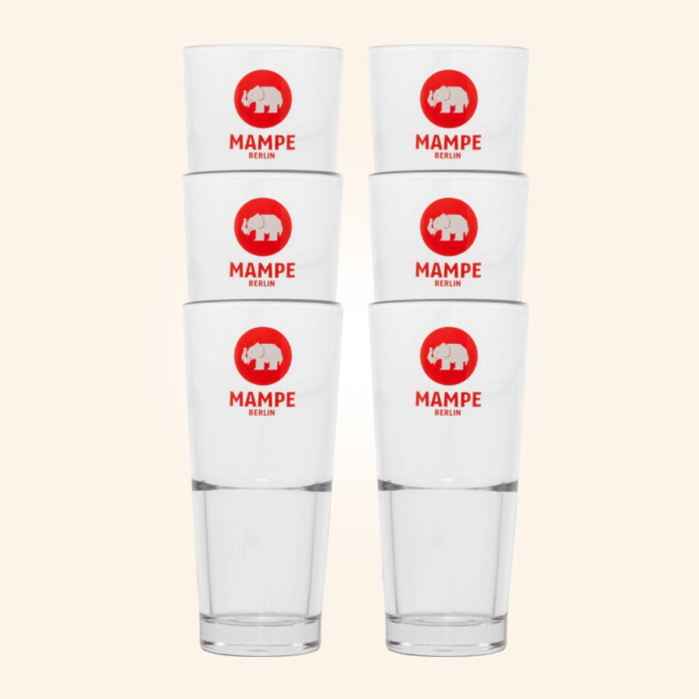 Long drink glass (6x pack)