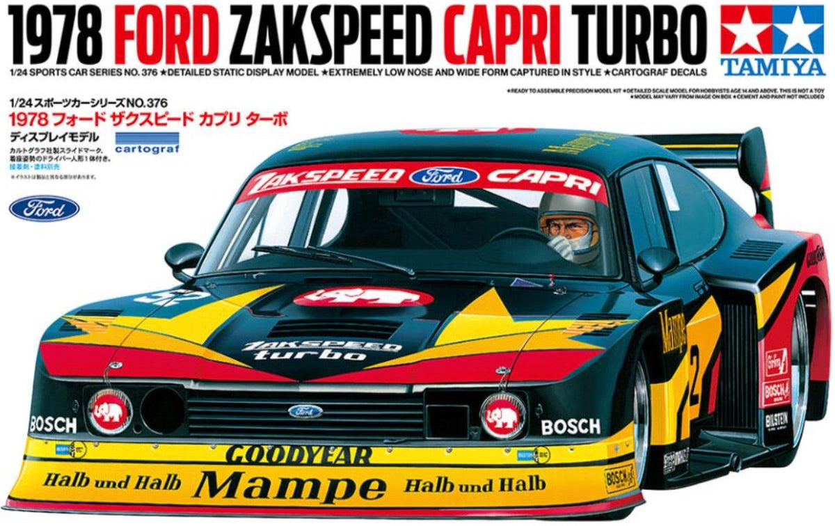 Modellauto Mampe Tamiya Zakspeed  Capri Turbo