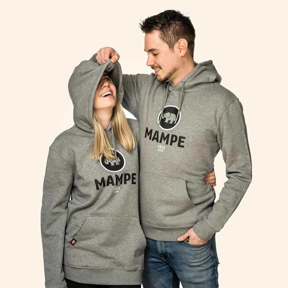 Mampe Berlin Hoodie Business Grau