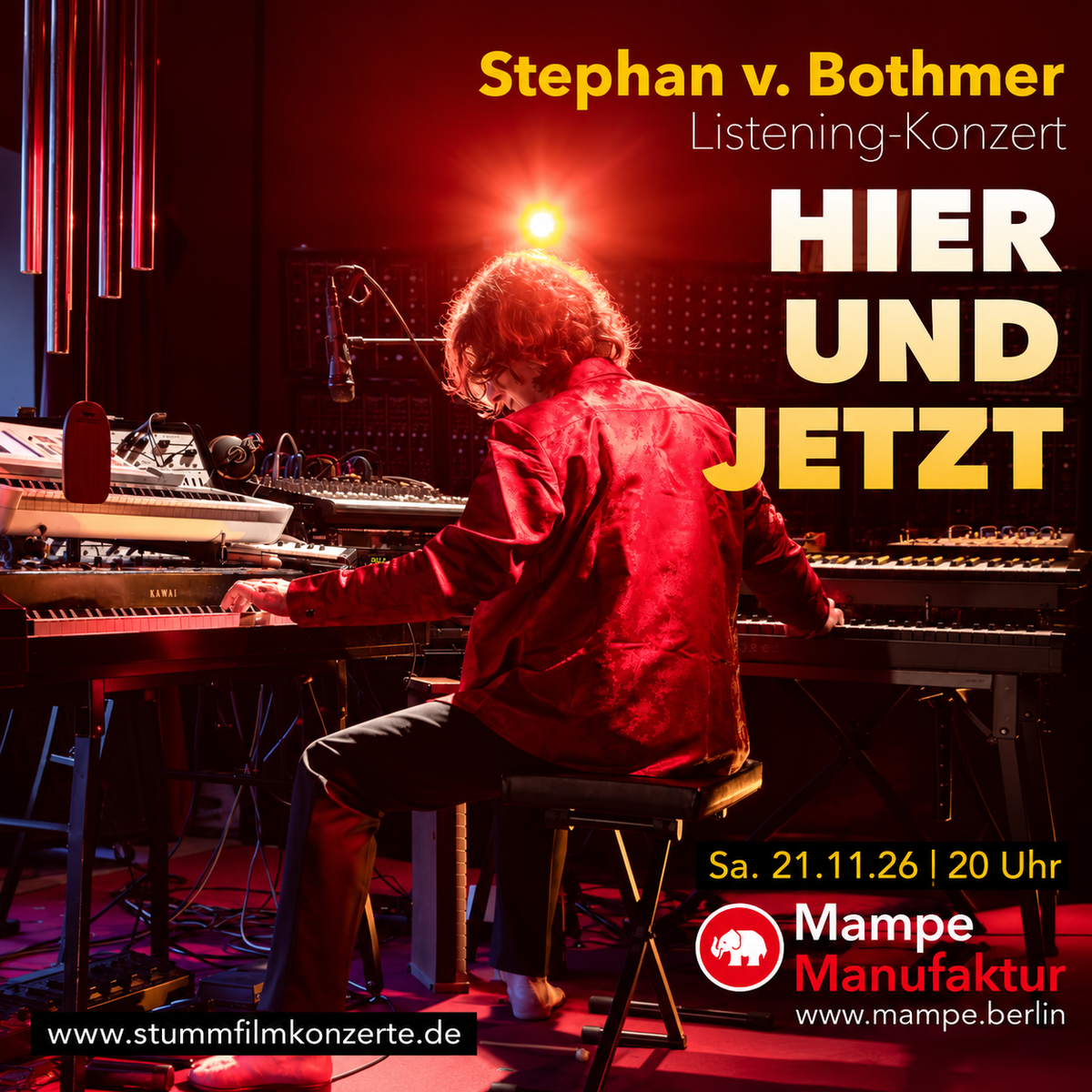 Stephan v. Bothmer – Hier und Jetzt Listening Concert 21.11.26