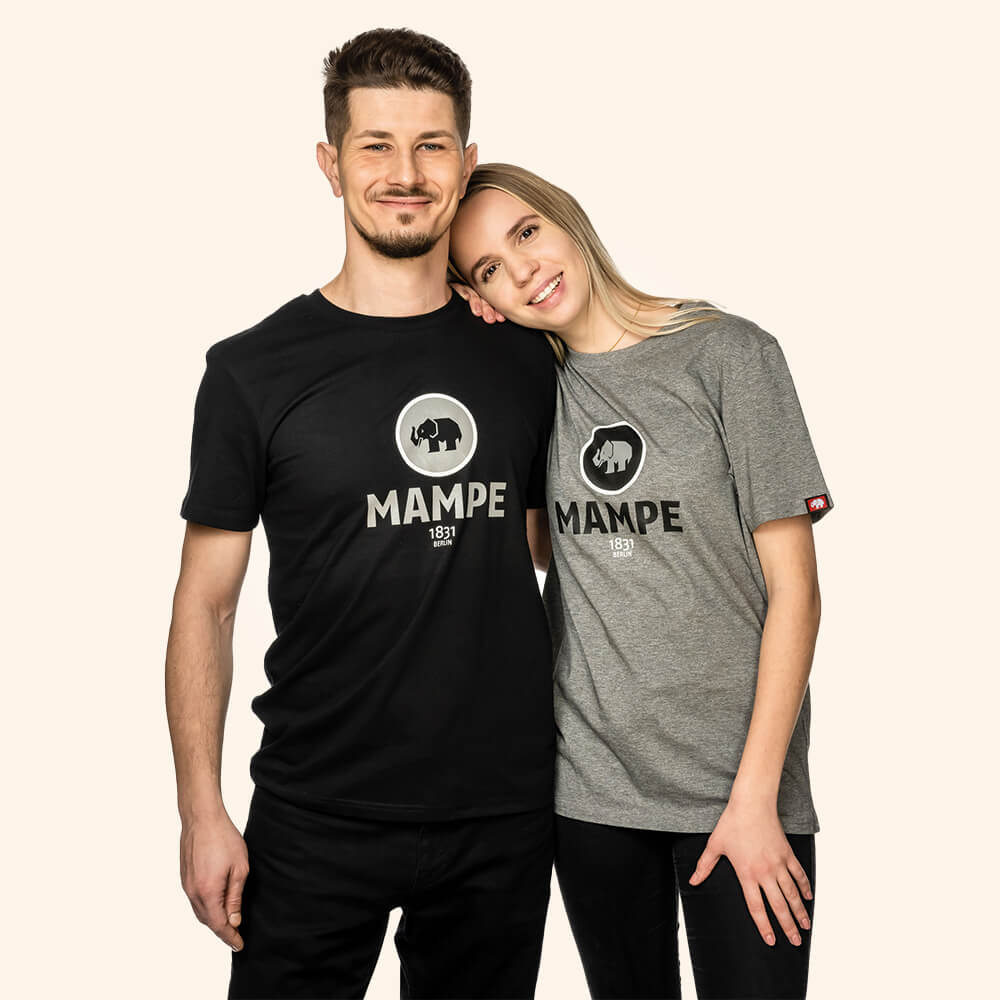 Mampe T-Shirt Business Grau