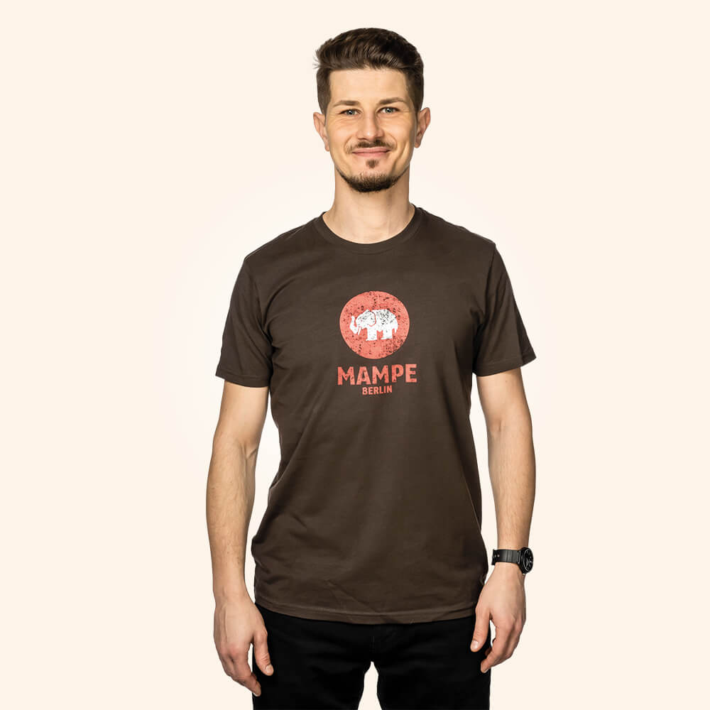 Mampe T-Shirt Brown (unisex)
