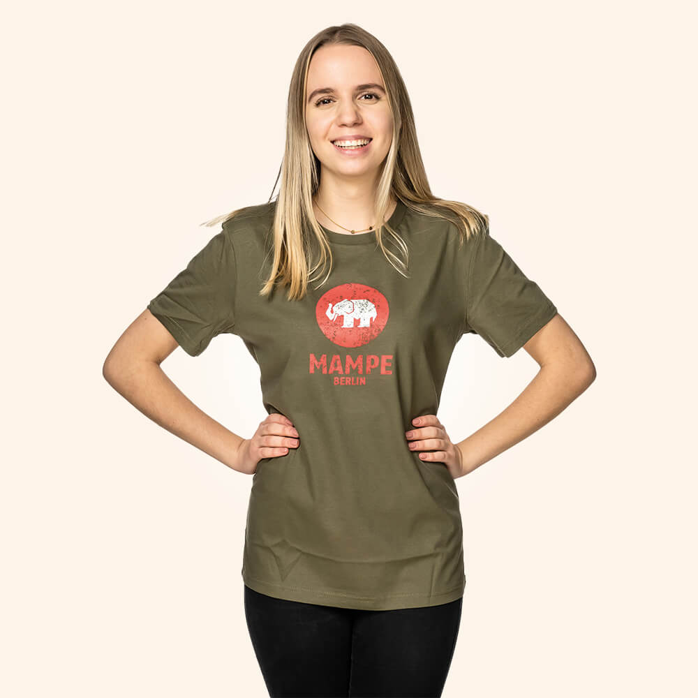 Mampe T-Shirt Khaki (unisex)